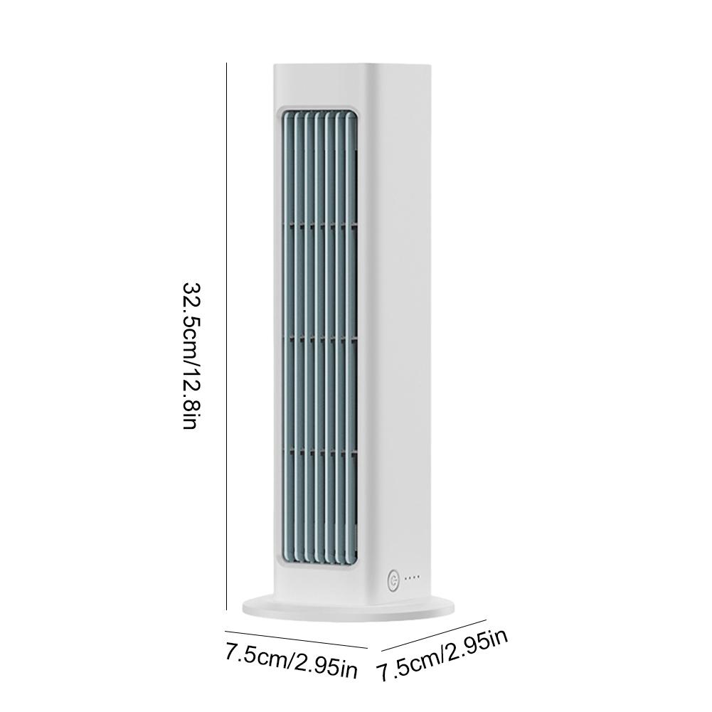 Portable Tower Fan Cooling Fan 3 Speeds Desktop Fan Quiet Wall Mount Fan Rechargeable for Bedroom Living Room Office