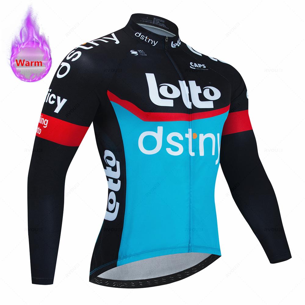2026 Lotto Zimní cyklistický dres Set Ropa Ciclismo Termální fleece Bicicleta Oblečení MTB Cyklistický závodní dres Oblečení na silniční kolo