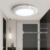 Wireless LED Ceiling Light with Motion Sensor & Remote, USB Rechargeable for Hallway, Cloakroom, or Balcony.