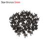 50Pcs Doll Buttons Metal Round Star Rivet Claw Nail Buckles For 1/6 Doll Clothes Decoration Sewing Bags Shoes Accessories