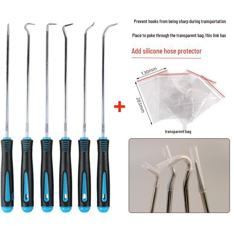 10-Piece Mini Oil Seal Hook Set for Tire and Auto Repair