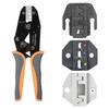 9Inch Ratcheting Crimping Tool Interchangeable Dies Crimping Pliers Wire Crimper Terminal Crimper Pliers Electrical Tool