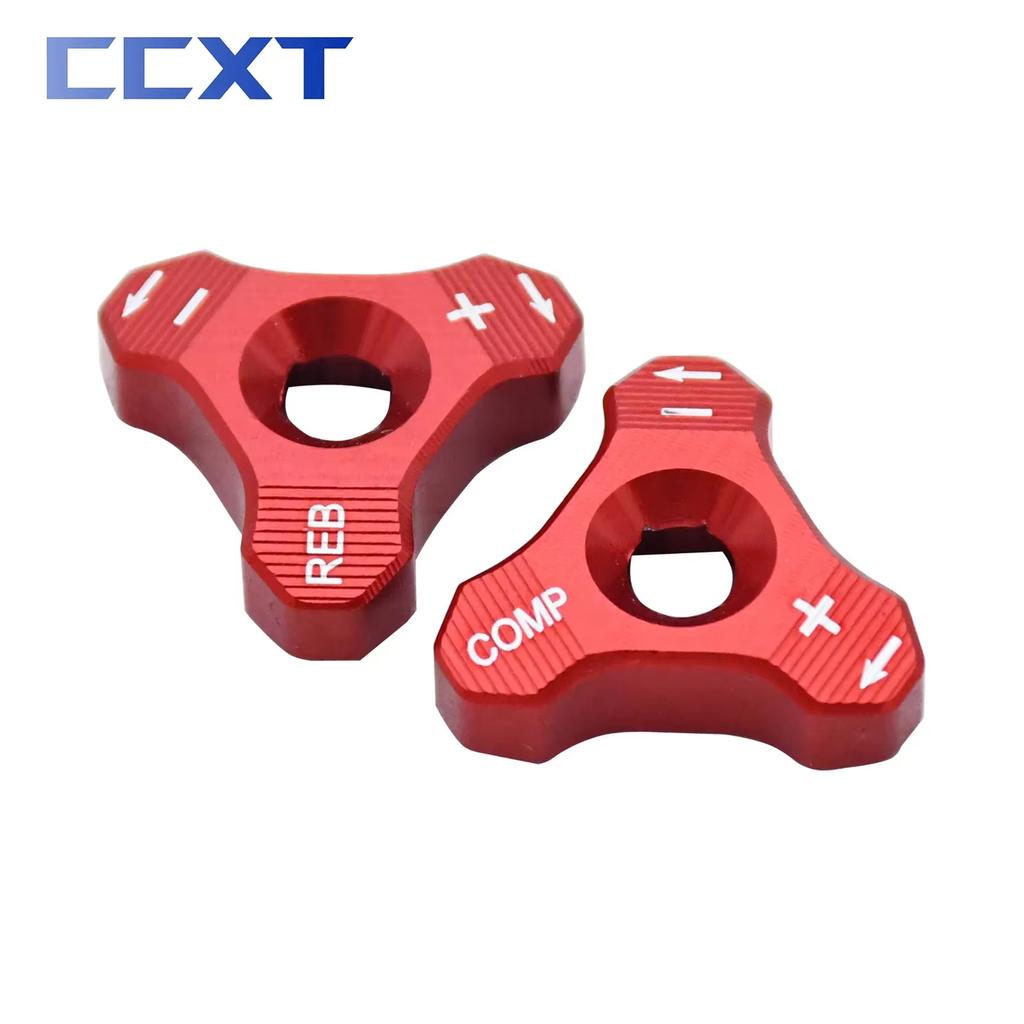 For KTM SX SXF XC XCF EXC EXCF CNC 48mm Front Shock Absorber Fork Knob Adjuster Bolt For Duke 690 1050 1090 1190 1290 Adventure