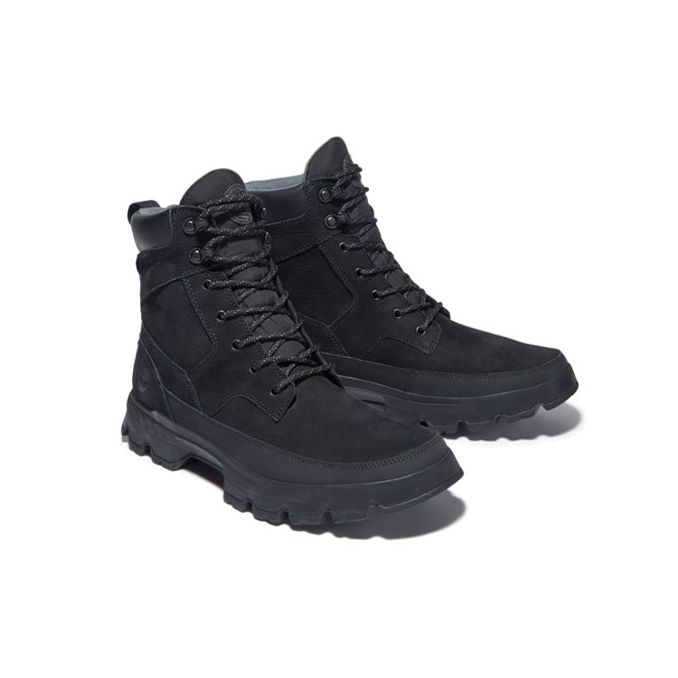 Timberland Lightweight Comfortable Short Outdoor Waterproof Martin Boots Men boots Black Gray A44SS015