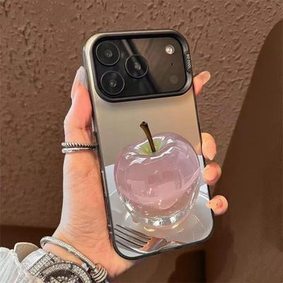 Case For iPhone 17 Pro Max 17e Case iPhone Air 16 16e 15 14 13 11 8 7 Plus SE Fashing Painting Phone Cases Metallic Luster Cover