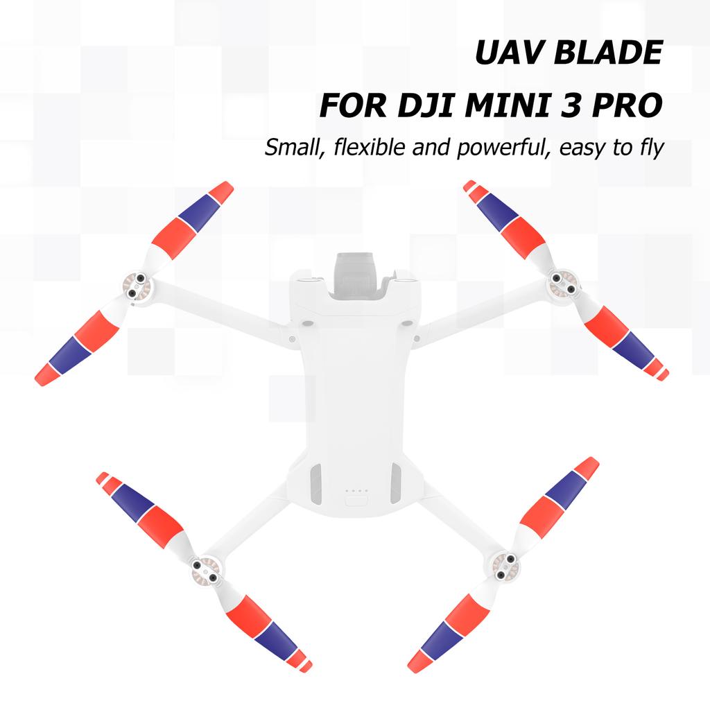 4 Pairs Wing Fans Propellers Blades Props for DJI Mini 3 Pro Drone Accessories