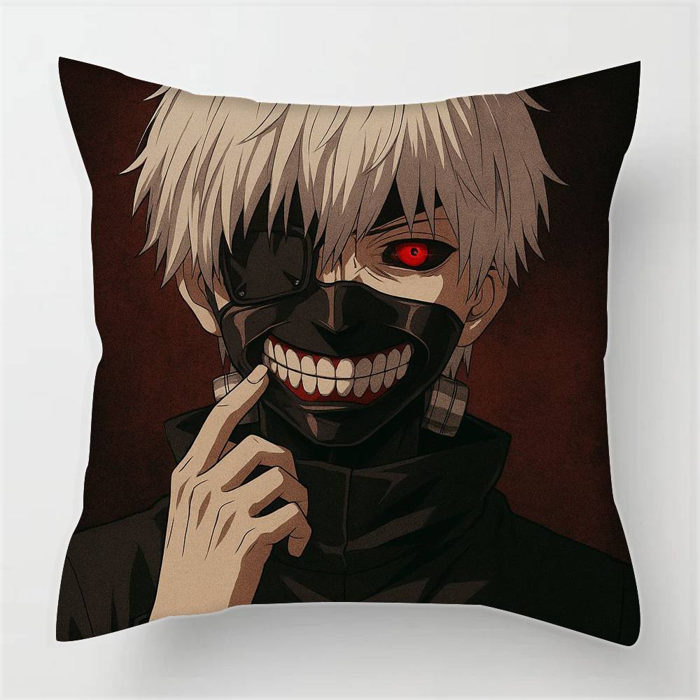 Kuddfodral kuddöverdrag vardagsrum soffor heminredning presenter Anime T-okyo Fear Ghoul söt