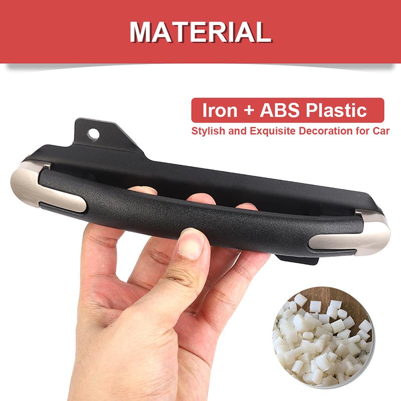 Baklucka glashandtag Grepphandtag Hållare Fäste Montering Passar För Jeep Wrangler JL 2018 Upp Interiörtillbehör