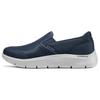 Go Walk Flex Men Blue Grey Low Top Casual Shoes Comfortable Versatile 216323-NVGY