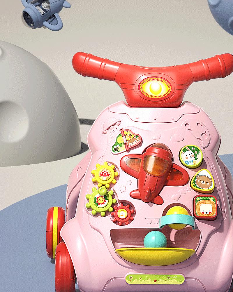22 Years Cross-Border Multifunctional Anti-Fall Baby Hand-Push Walker Toy