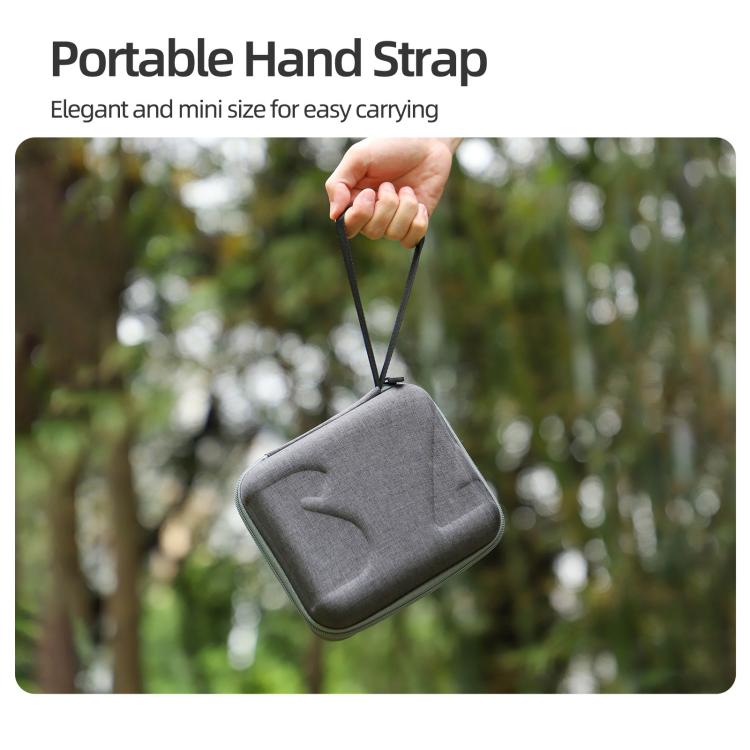 For Insta360 GO Ultra Sunnylife Full Kit Portable Protective Box Storage Bag (Grey)