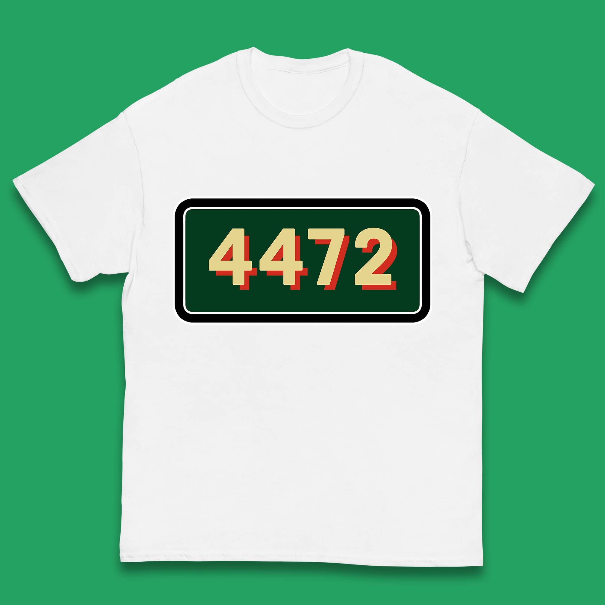 

The Flying Scotsman Steam Locomotive No. 4472 Steam Train Engine Kids T Shirt 100