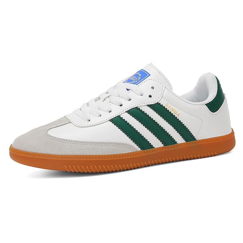 Sapatos de Três Listras 2025 para Homens Retro Branco Agam Tênis Esportivos Sapatos Rasos Casuais com Todos Leves Sapatos da Moda para Mulheres