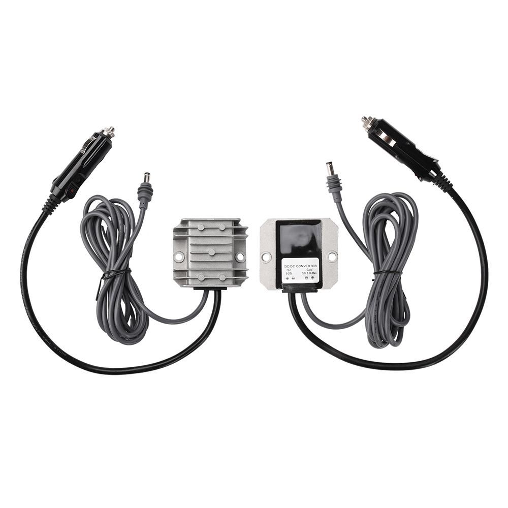 

DC 9-28V to 30V 3.5A 105W Boost Converter 12V 24V to 30V Step Up Power Supply Module with Cigarette Lighter for RV Truck Marine