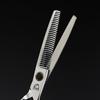 6.0-inch Mizutani FM-20 Silver Black Hairdressing & Barber Scissors Set