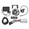 15A Electric Bike Controller Kit Waterproof LCD8S Meter 1 to 2 Wire Bicycle Modified Kit for 250W 350W Brushless Motor