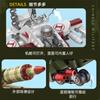 DECOOL Military Series Tank Fighter Building Blocks Airplane Missile Vehicle Weapon Model Bricks Toys For Children Boys Gifts