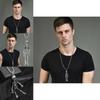 Steel Titanium Durable Dark Skull Skeleton Pendant Necklace Unisex Jewelry Idea Gift