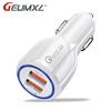 3.1a 2usb nabíječka do auta Rychlé nabíjení 2.0 3.0 Adaptér nabíječky do auta pro mobilní telefony pro Samsung Xiaomi a micro USB kabel typu C 1m