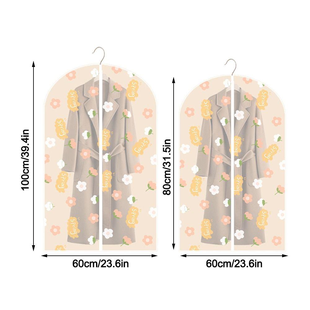 Foldable Clothes Wedding Dress Cover Clothes Dustproof Cover for Suits/Dress/Jacket