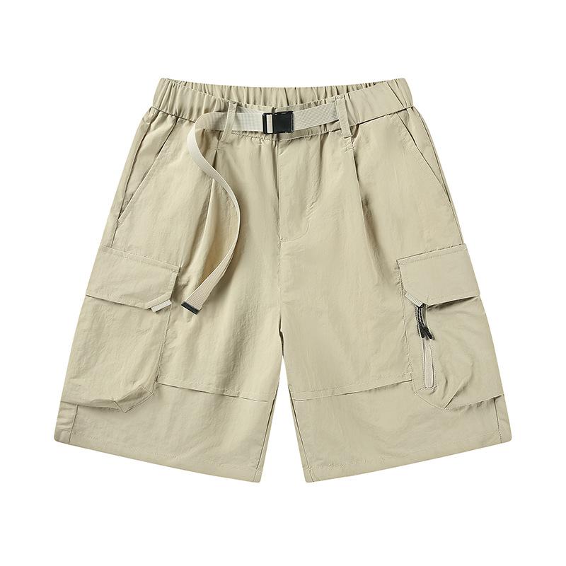 Casual Overalls Summer Pants Men's High Street Loose Men's Outdoor Shorts Are Casual and Simple.