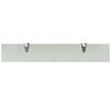 VidaXL Étagères murales 2 pcs Verre 60x10 cm 8 mm