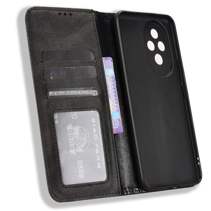 For Honor 200 5G Case Magnetic Closing Leather Phone Wallet Cover