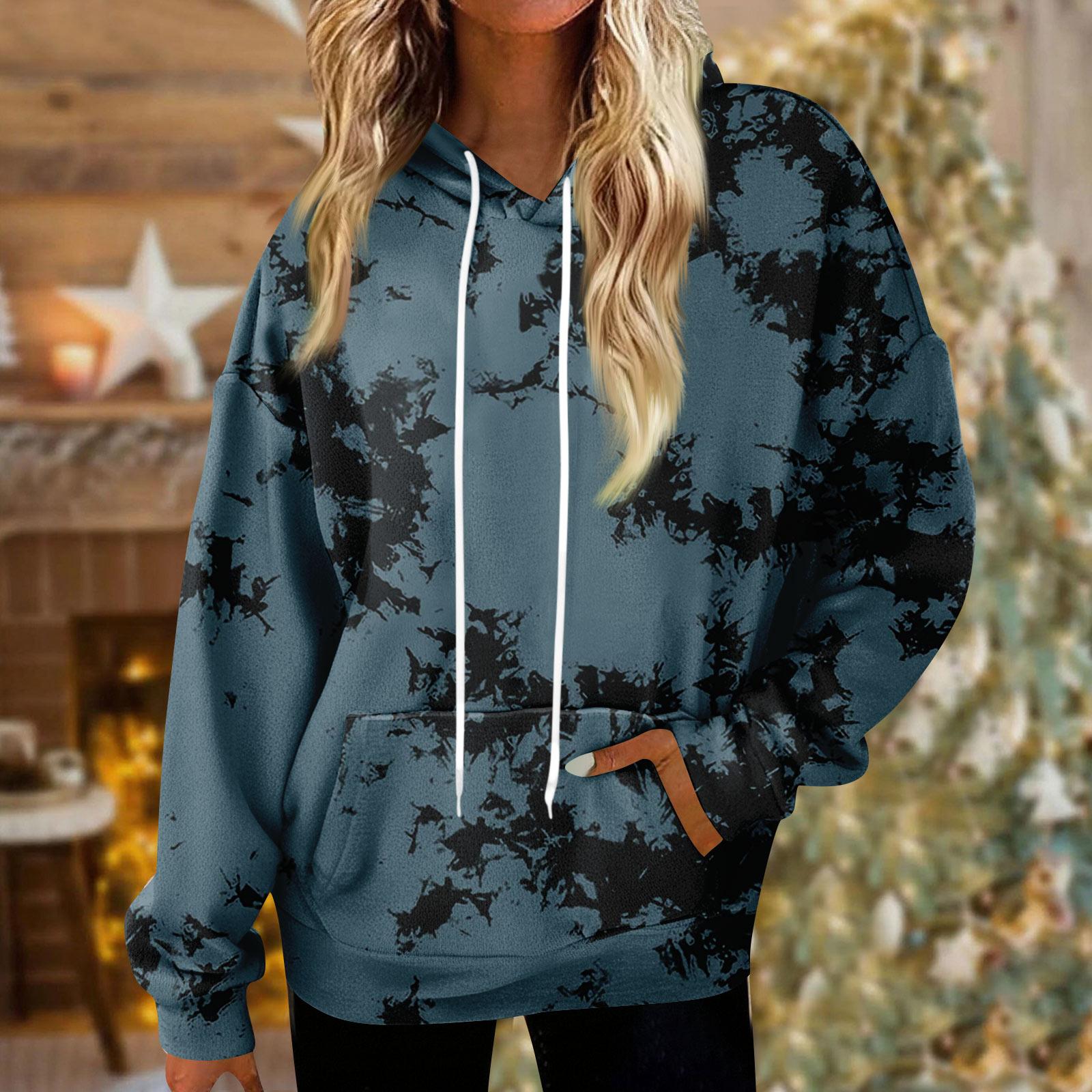 

Толстовки для женщин оверсайз зимние плюшевые милые свитшоты пуловер модная осенне-зимняя одежда M