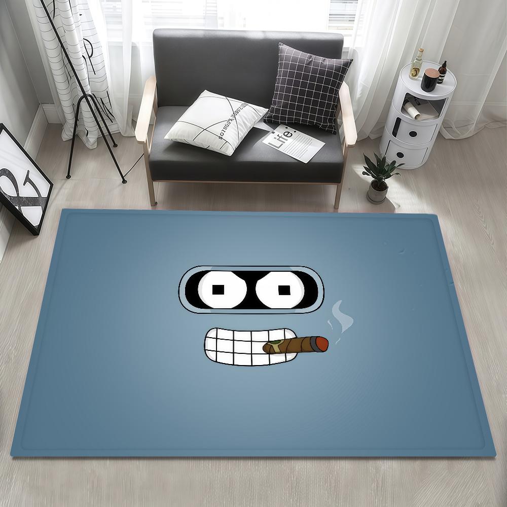 Door Mat Cartoon Bedside F-Futurama Entrance Bath Floor Funny Decoration Corridor Door Mat Carpet Living Room Balcony