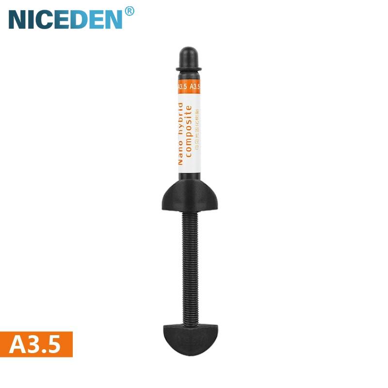 Niceden Dental Composite Flowable Resin Oral Filling Resin Materials Light Cure Dentistry Filling Consumables