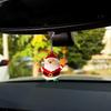 5 piezas/set Decorativo Interior de Coche Adorno Colgante Espejo Retrovisor Ciervo Lindo Árbol de Navidad Regalo Papá Noel Colgante Creativo