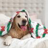 Christmas bow tie Printed Blanket for Sofa Bed Travel Camping Living Room Office Conditioning Blanket for All Seasons Gifts
