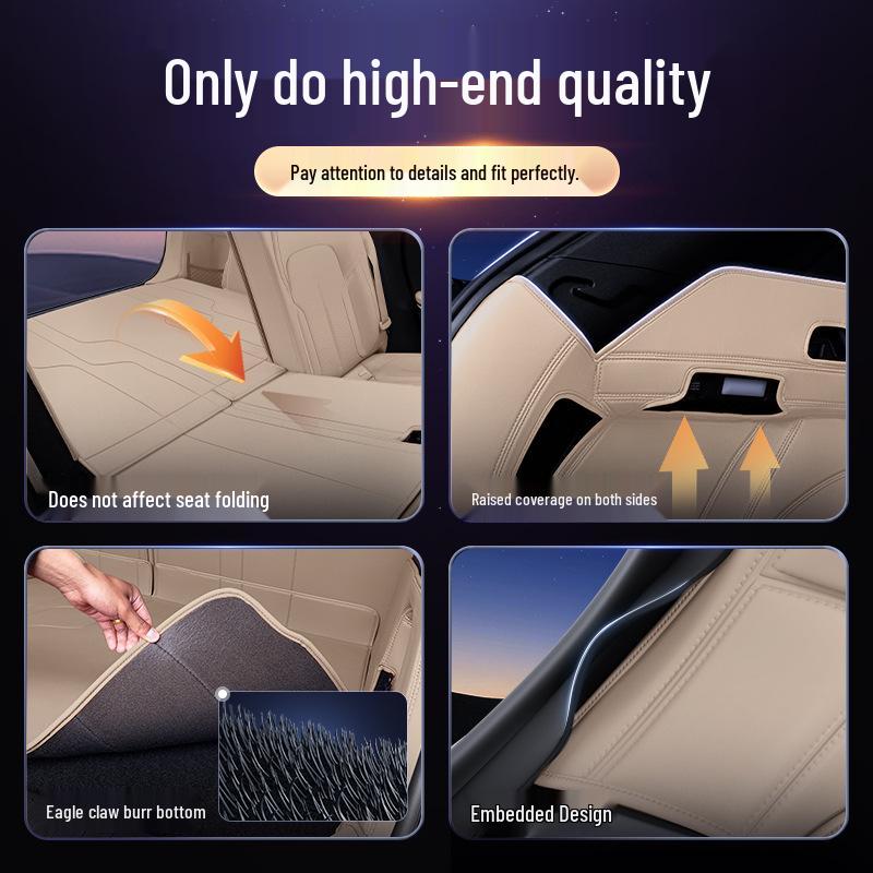 Geely Xingyue L 2025 Trunk Mat: Full Coverage Interior Tail Box Decor