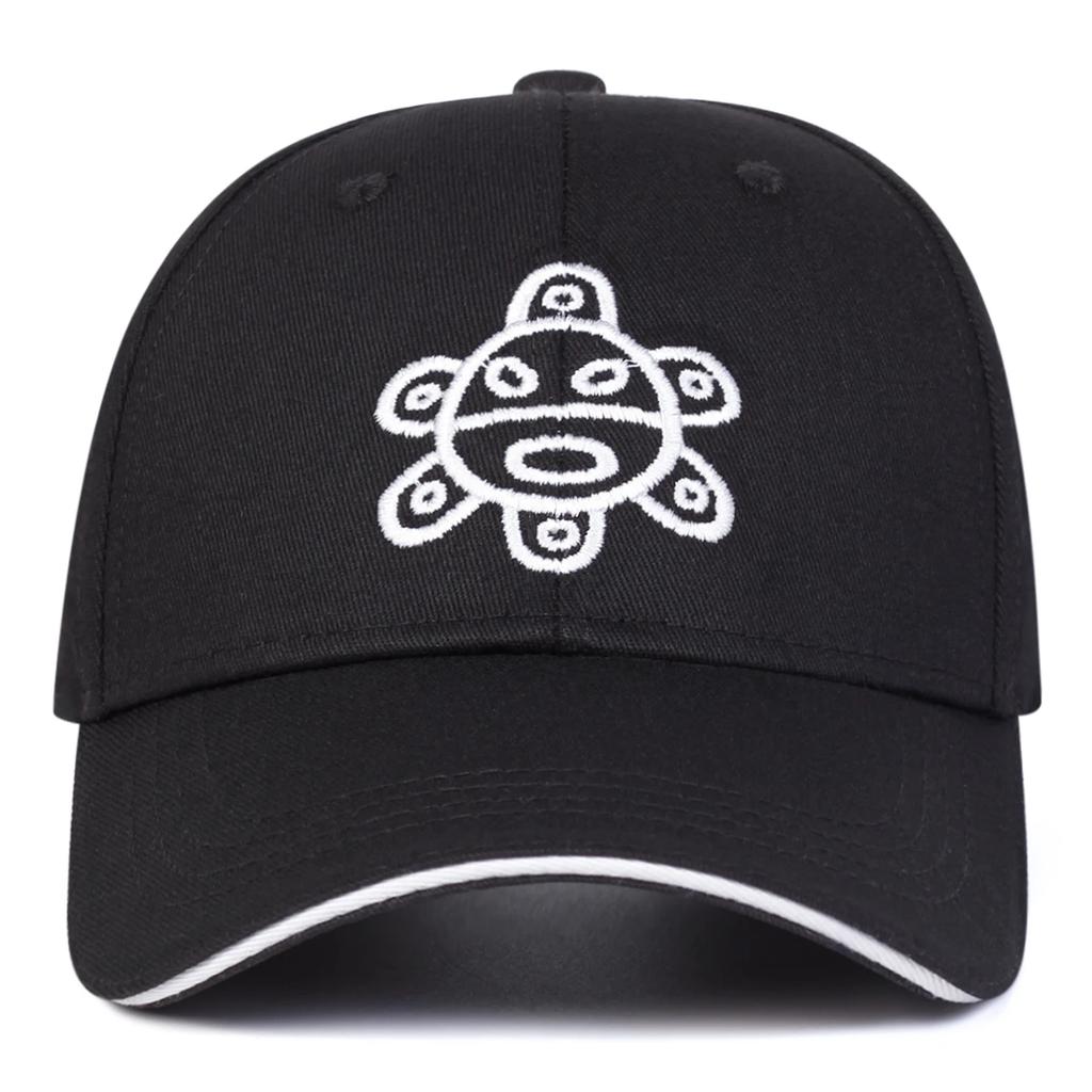 Unisex Personality Turtle Embroidery Baseball Caps Outdoor Adjustable Spring and Autumn Casual Sunscreen Hat