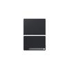 Etui Smart Book Cover - Samsung - Galaxy Tab S9/S9FE - Noir - 10,5 Pouces - Mixte