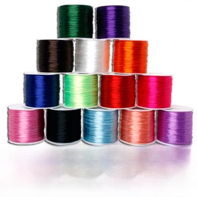46m x 0,7mm Platte Elastische Draad voor DIY Kralenarmbanden