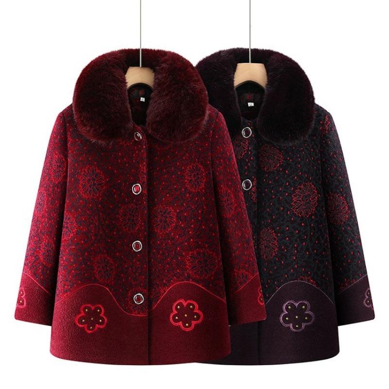 Fleece and Thickened Coat for Women's Cold and Warm Winter Clothes, New High-grade Clothes