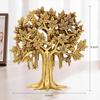 Kalpavriksha Tree Pure Brass Bird Brass Tree of Life Home Decor Gift for Good Luck Vastu and Fengshui Showpiece