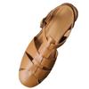 New Retro Flip-top Sandals for Fashionable Women's Single Shoes