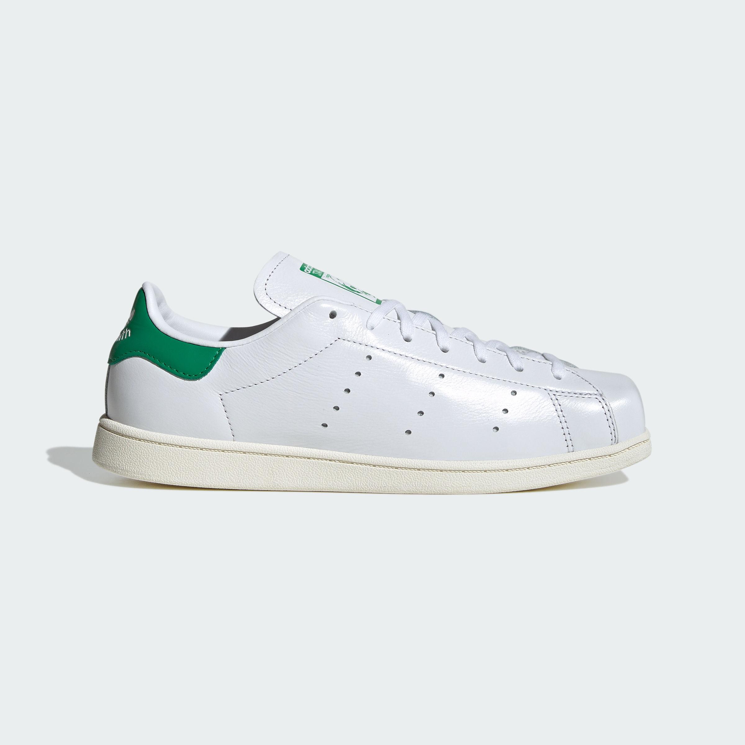 Adidas Originals Stan Smith Skateboard Shoes Unisex White/Green 36