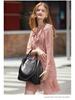 2025 Cowhide Women's Versatile Handbag, Genuine Leather Commuter Shoulder Bag - European/American Style, Large Capacity, High-End Feel