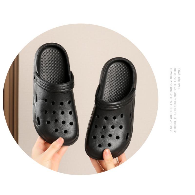 Slippers, Men's, Outerwear, Toe Caps, Couple's Shoes, Half Pack Heels, Toe Caps, Beach Shoes, Women's Shoes