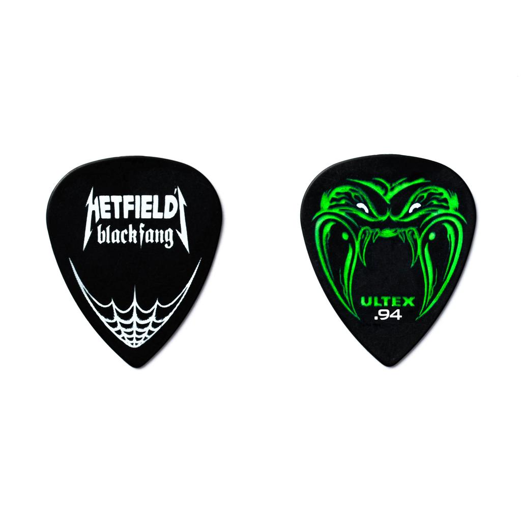 Jim Dunlop James Hetfield Pick Case Set James Hetfield Blackfang Tin 0.94 & 0.94