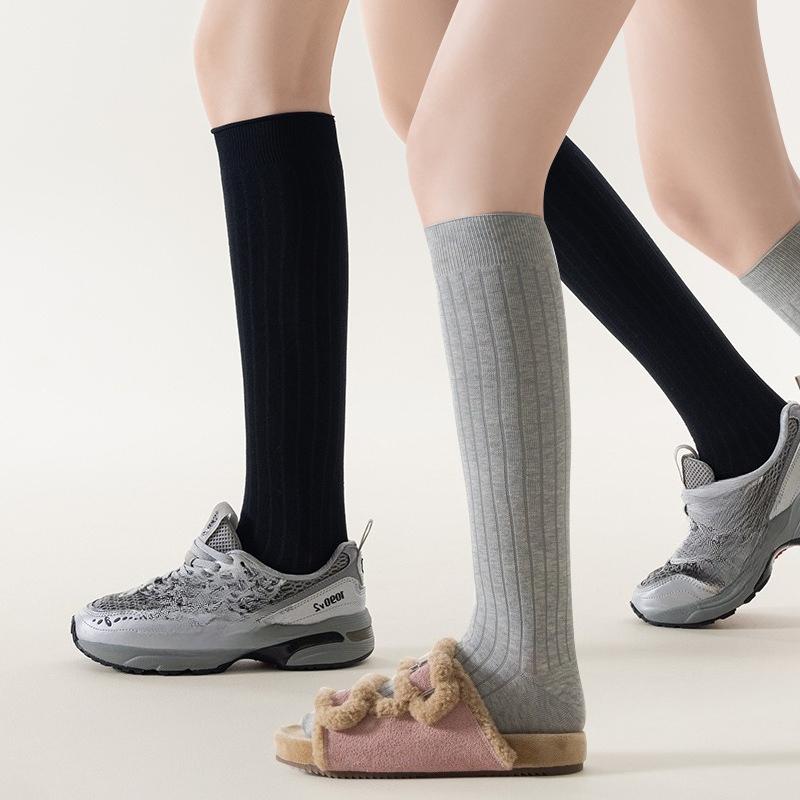 Solid-color Ankle Socks - Children's Elastic, Antibacterial, Anti-odor Socks, Made of Cotton, Without Bones, Anti-tear Long Socks