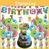My Singing Monster Birthday Party Decorations Set Flag Balloons Cake Toppers And More