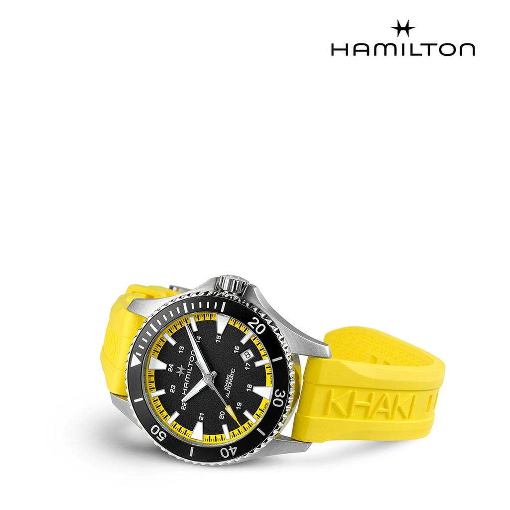 Hamilton H82395332 Khaki Navy Scuba Automatic 40mm Yellow