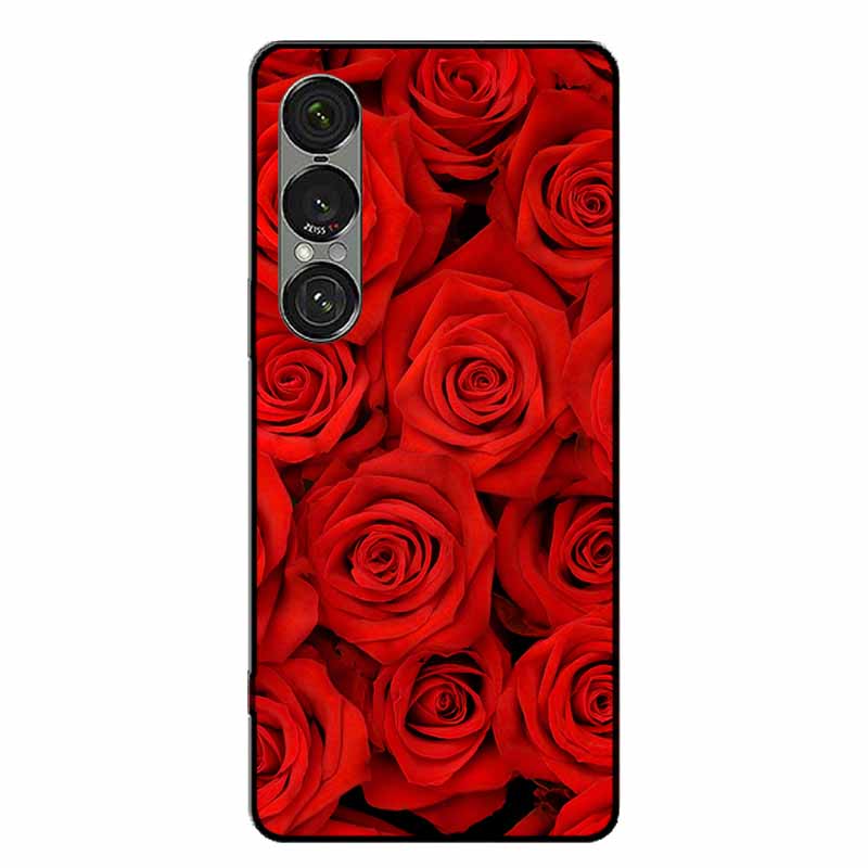 For Sony Xperia 1 VII / 1 VI / 1 V Cases Fashion Protective Silicone Back Cover For Xperia 1 VII Back Phone Capa Xperia 1V Funda