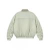 Unisex Thickened Nylon Bomber Jacket Winter Warm Oversized Casual Coat Teens Adults