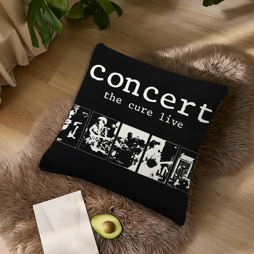 

Singer The C-Cure A S-Songs of A Lost World cushion cover Living Room Accent Couch Back Support Square Lounge Restful Nap Compan 12x12Inch