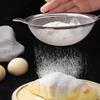 Stainless Steel Fine Mesh Strainer Set Multi-Size Kitchen Sifter for Flour Oil & Juice Long Handle Dishwasher Safe Versatile Sieve